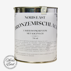 Bronzemischlack – Lakier do brązy i pigmentów metalicznych, Noris East.