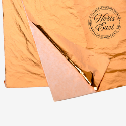 Szlagmiedź / szlagmetal miedź przekładany 100 płatków