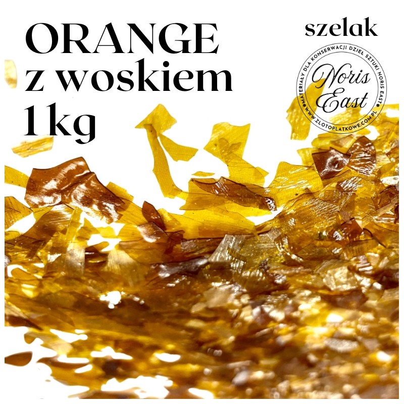 Szelak Orange z woskiem, 1kg, Noris East