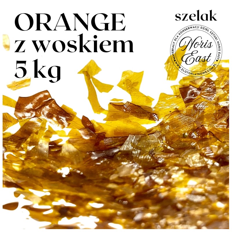 Szelak Orange z woskiem, 5kg,  Noris East