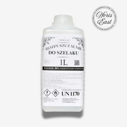 Rozpuszczalnik do szelaku, 1L, płyn do szelaku, szelak, Noris East