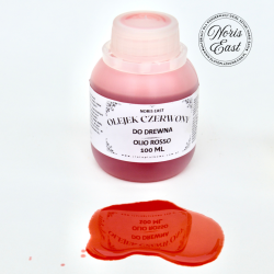 Olio Rosso – czerwony olejek do drewna, 100 ml, pielęgnacja, połysk, politura szelakowa