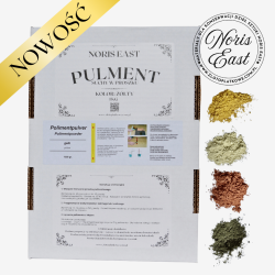 Pulment suchy w proszku, 1 kg – naturalna glinka do złocenia na połysk, technika tradycyjna, Noris East