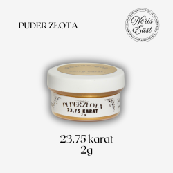 Puder ze złota Rosenoble 23,75 Karat, waga 2 g – do pozłotnictwa, konserwacji dzieł sztuki, dekoracji, Noris East