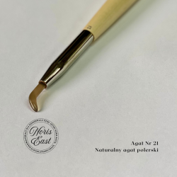 Agat polerski nr 21, naturalny agat polerski dla pozłotnictwa, Noris East
