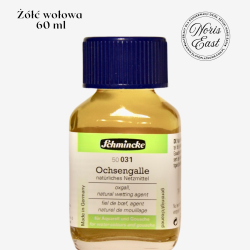 Butelka żółci wołowej Schmincke 60 ml – naturalny płyn pomocniczy do technik wodnych i pozłotnictwa, Noris East