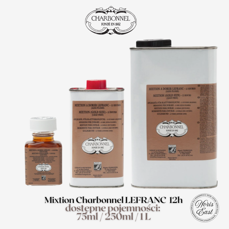 Mixtion Charbonnel Lefranc 12h klej na bazie oleju, NOris East