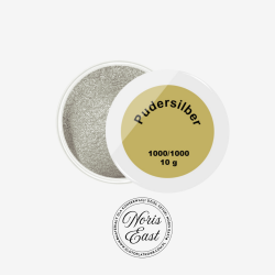 Puder srebra 10 g – prawdziwe srebro do pozłotnictwa | Noris East