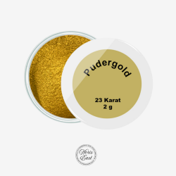 Puder złota 23K dukatowe, 2g, Noris East