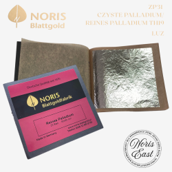 ZP31 Czyste palladium/ Reines Palladium th19, Noris East, złoto płatkowe