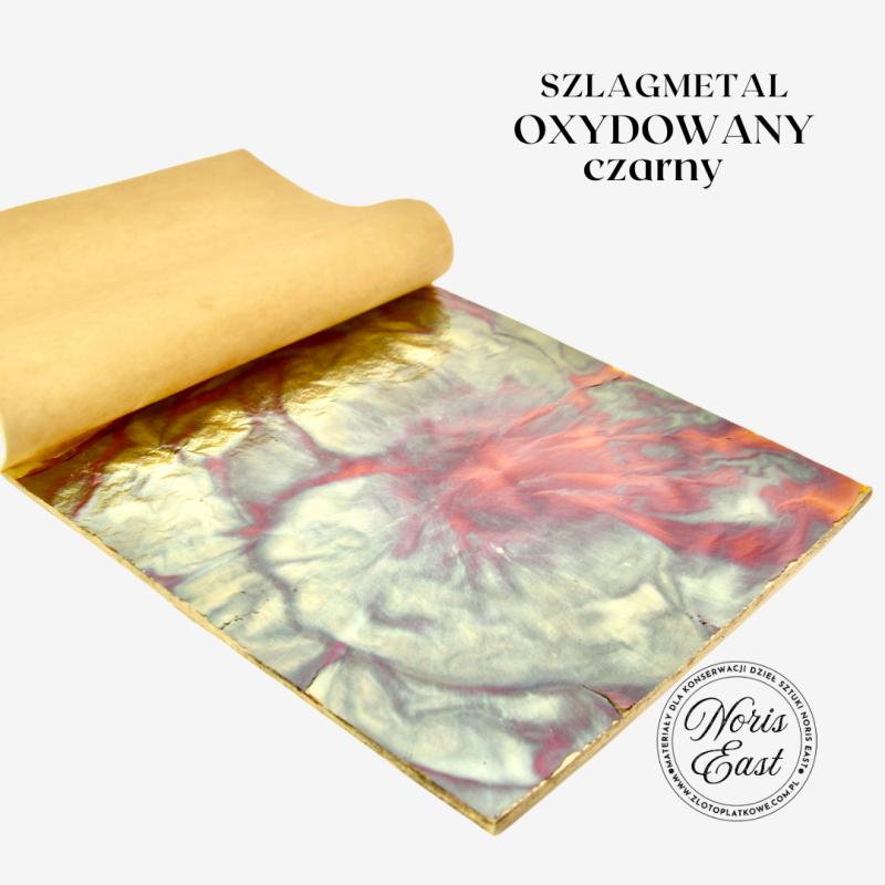 Szlagmetal oksydowany, oxydmetal czarny, Noris EAST