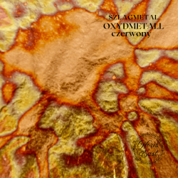 Szlagmetal oksydowany, Oxydmetal czerwony 25 płatków, Noris EAST