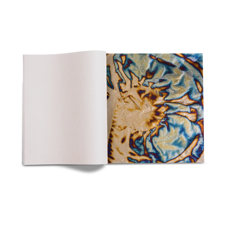 Szlagmetal oksydowany, Oxydmetal niebieski 25 płatków