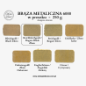 copy of Brąza metaliczna 6000 w proszku – Reichbleichgold / Bogate Blade Złoto – 250 g
