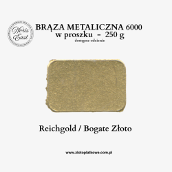 Brąza metaliczna 6000 w proszku – Reichgold / Bogate Złoto – 250 g