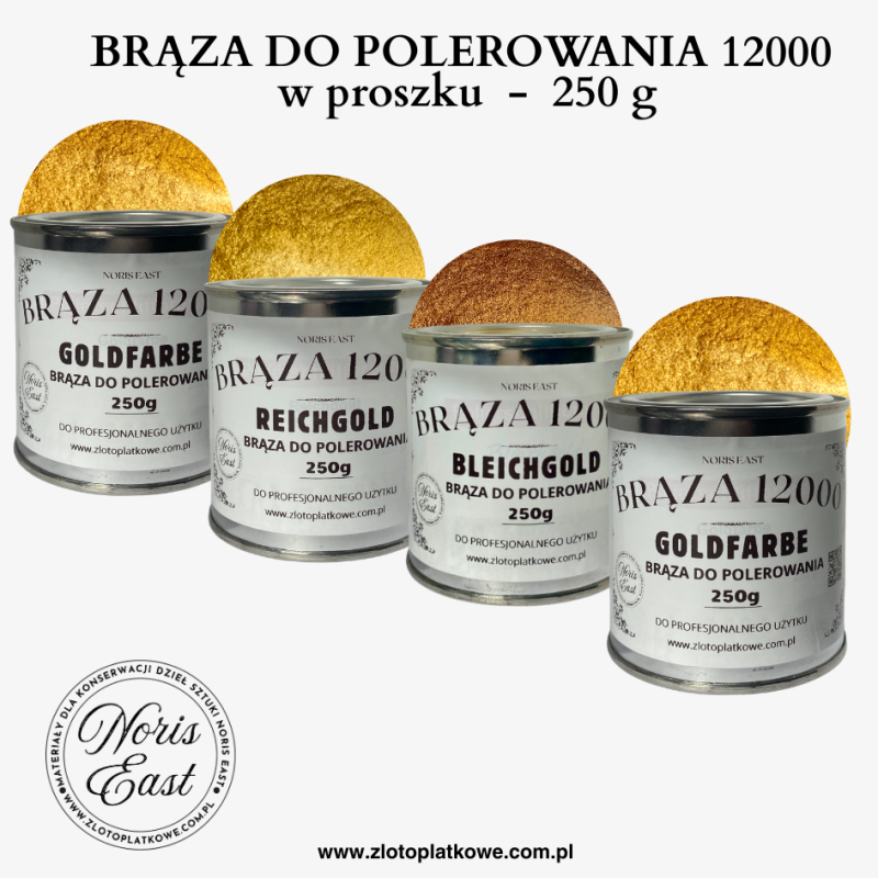 Brąza do polerowania 12000 
w proszku  -  250 g