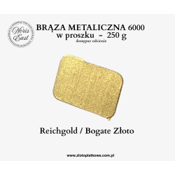 Brąza metaliczna 6000 w proszku – Reichgold / Bogate Złoto – 250 g