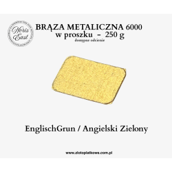 Brąza metaliczna 6000 w proszku – Englischgrün / Angielski Zielony – 250 g