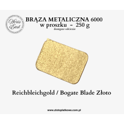 Brąza metaliczna 6000 w proszku – Reichbleichgold / Bogate Blade Złoto – 250 g