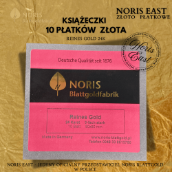 Reines gold 24K
książeczki  
10 płatków  złota