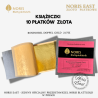 złoto płatkowe, Rosenobel Doppelgold 23.75K , 23 3/4 Noris, książeczka 10 płatków