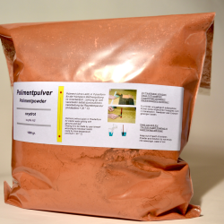 Pulment suchy w proszku – do pozłotnictwa  / proszek 1kg, czerwony, Noris East, Selhamin