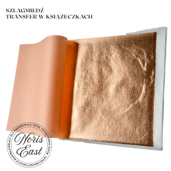 Szlagmetal miedź / szlagmiedź Transfer w książeczkach
