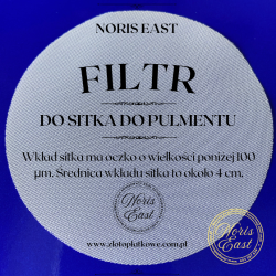 Wymienny wkład sitka do polimentu, Filtr, sitko do pulmentu, Noris East