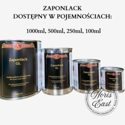 Zaponlack (kaponlak) – bezbarwny lakier ochronny do metalu | Noris East