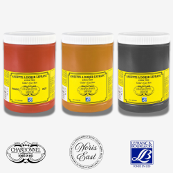 Pulment Lefranc, czarny, czerwony, żółty Noris East