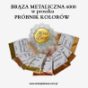 Brąza metaliczna 6000 
w proszku
Próbnik kolorów, Noris East, brąza dla pozłotnictwa