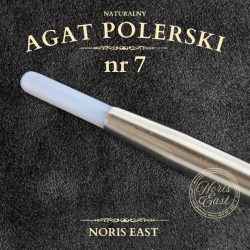 Agat polerski Nr 7 – naturalny kamień do polerowania na wysoki połysk | NORIS EAST
