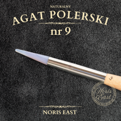 Agat polerski Nr 9 – naturalny kamień do polerowania na wysoki połysk | NORIS EAST