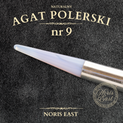 Agat polerski Nr 9 – naturalny kamień do polerowania na wysoki połysk | NORIS EAST
