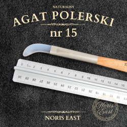 Agat polerski Nr 15 – naturalny kamień do polerowania detali | NORIS EAST