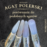 Agat polerski Nr. 13, naturalny kamień do polerowania na wysoki połysk