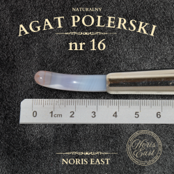 Agat polerski Nr 16 – naturalny kamień do polerowania złoceń | NORIS EAST