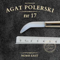 Agat polerski Nr 17 – naturalny kamień do polerowania złoceń | NORIS EAST
