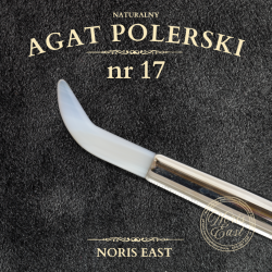 Agat polerski Nr 17 – naturalny kamień do polerowania złoceń | NORIS EAST