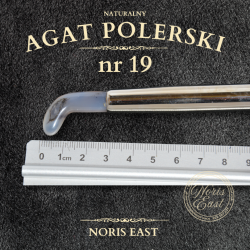 Agat polerski Nr 17 – naturalny kamień do polerowania złoceń | NORIS EAST