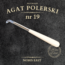 Agat polerski Nr 17 – naturalny kamień do polerowania złoceń | NORIS EAST