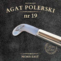 Agat polerski Nr 17 – naturalny kamień do polerowania złoceń | NORIS EAST