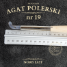 Agat polerski Nr 17 – naturalny kamień do polerowania złoceń | NORIS EAST