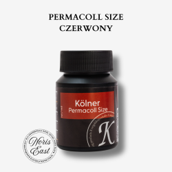 Permacoll Size czerwony - klej Kölner do pozłotnictwa