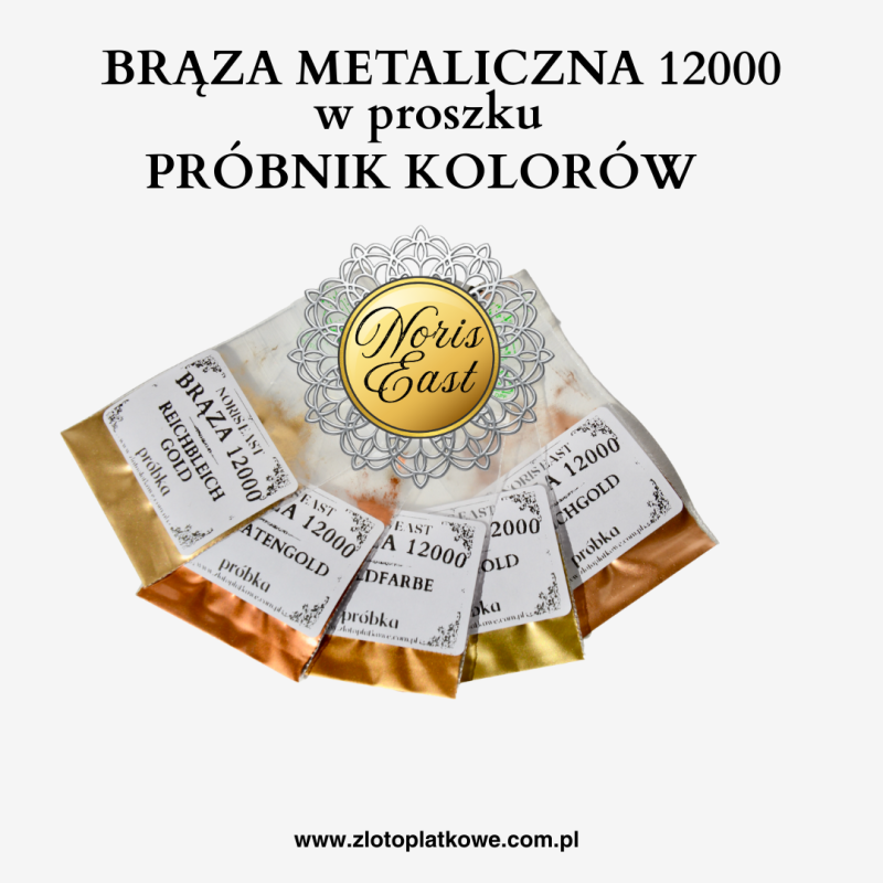 Próbnik kolorów Brązy 12000 – paleta odcieni | Noris East
