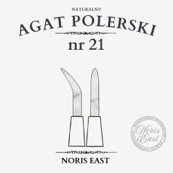 AGAT POLERSKI NR 21 – NATURALNY KAMIEŃ DO POLEROWANIA NA WYSOKI POŁYSK - NORIS EAST