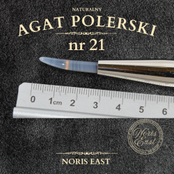 AGAT POLERSKI NR 21 – NATURALNY KAMIEŃ DO POLEROWANIA NA WYSOKI POŁYSK - NORIS EAST