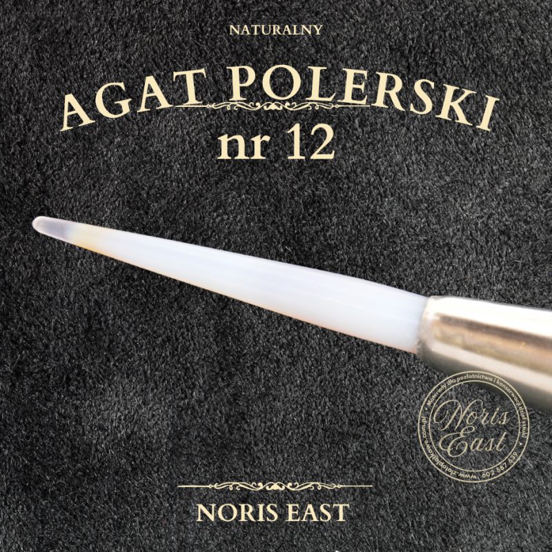 AGAT POLERSKI NR 14 – NATURALNY KAMIEŃ DO POLEROWANIA ZŁOCEŃ - NORIS EAST