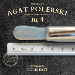AGAT POLERSKI NR 4 – NATURALNY KAMIEŃ DO POLEROWANIA ZŁOCEŃ - NORIS EAST