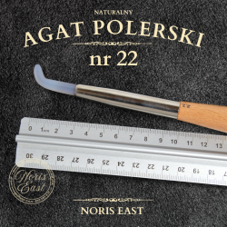 AGAT POLERSKI NR 22 – NATURALNY KAMIEŃ DO POLEROWANIA ZŁOCEŃ - NORIS EAST